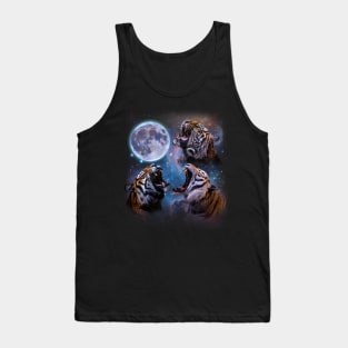 Tigers Howling at the Moon Tank Top